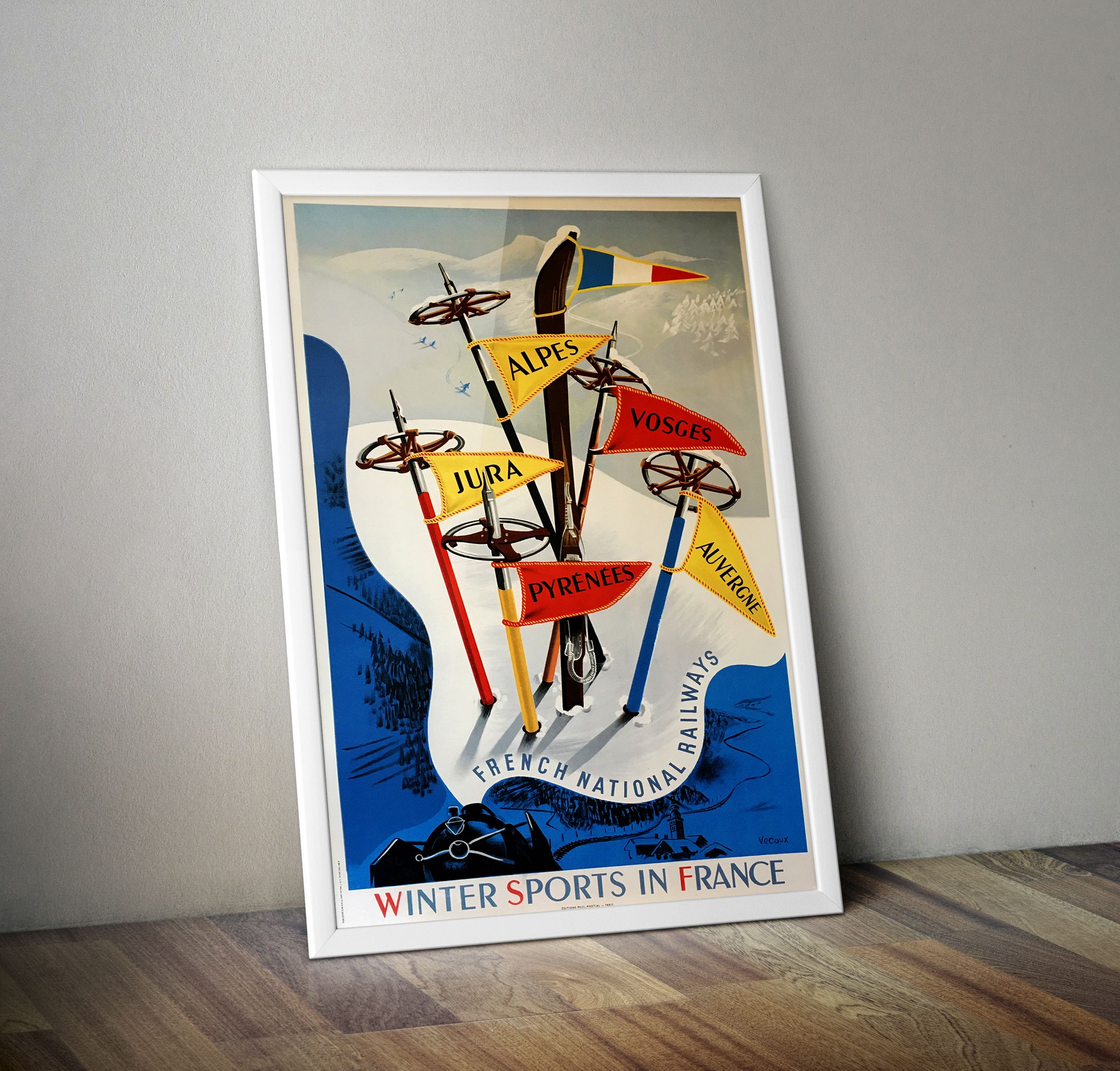 Original Poster: Winter Sports In France (1947)